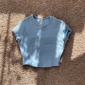 Alo cropped ribbed top